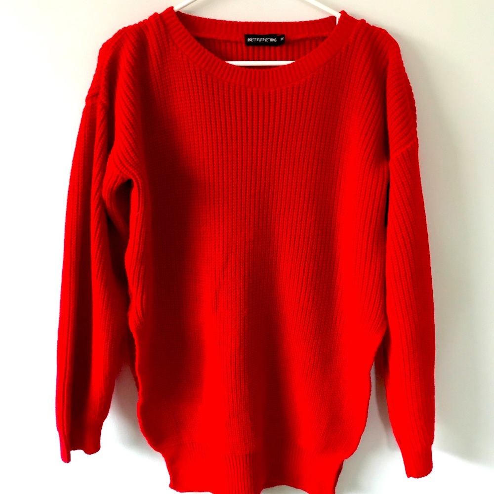 NWOT Pretty Little Thing knit sweater